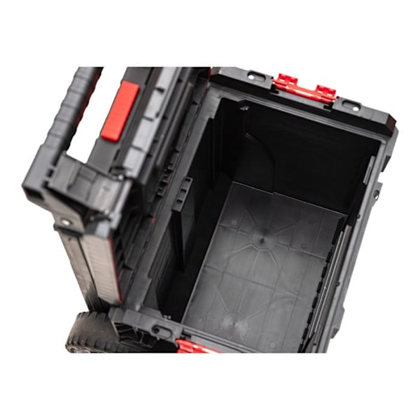 Caisse Mobil på Hjul - Qbrick System - PRO Cart 2.0 Plus - Stapelbar - IP54 - Teleskophandtag