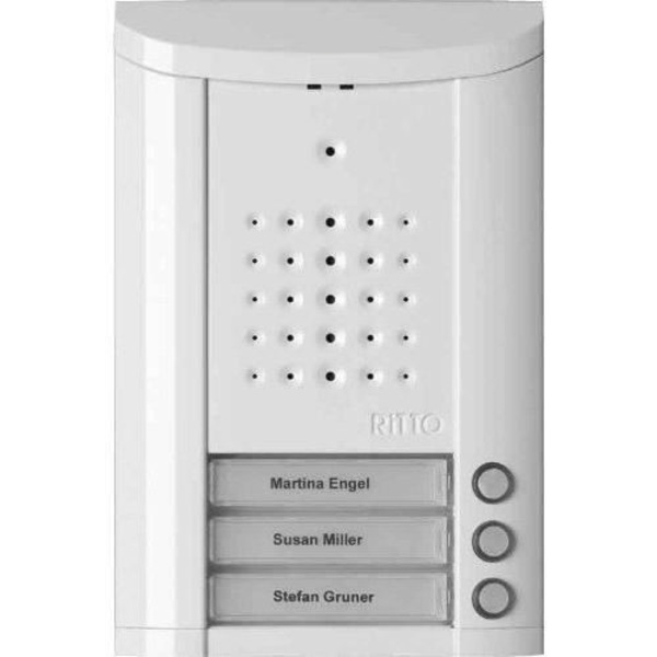 Ritto 1840320 Entravox Intercom 3 ingångar Silver - 2350561