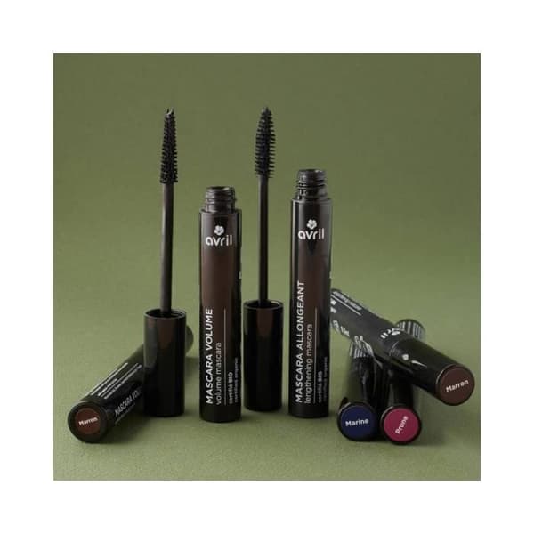 Avril - Certified Organic Lengthening Mascara - Plommon