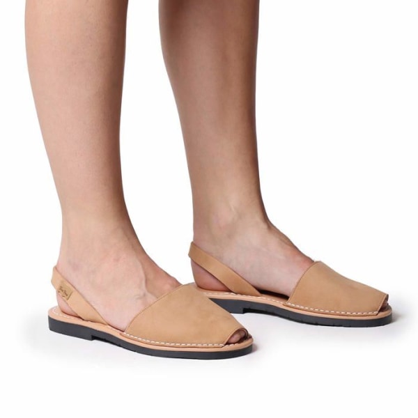 Sandal - barfota Toni pons Mao - Abarca för kvinnor i läder. Nubuck 41