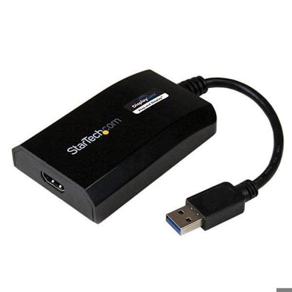 StarTech.com USB 3.0 till HDMI-videoadapter för Mac/PC - DisplayLink-certifierat externt grafikkort - 1080p (USB32HDPRO)