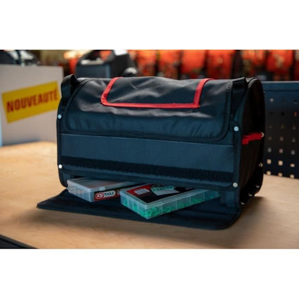 Sidelväska - KS TOOLS - 850.0300 - Smartbag - Tom - Max belastning 25 kg - Volym 19 L Röd