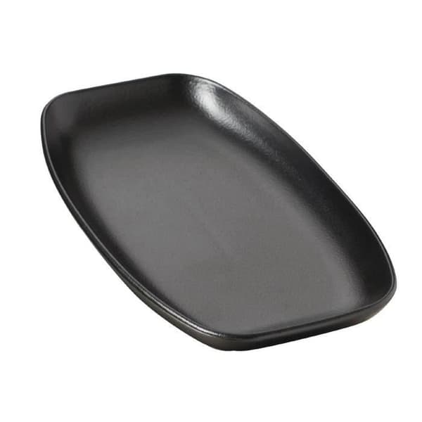REVOL rektangulär av Club Noir Platta 240mm