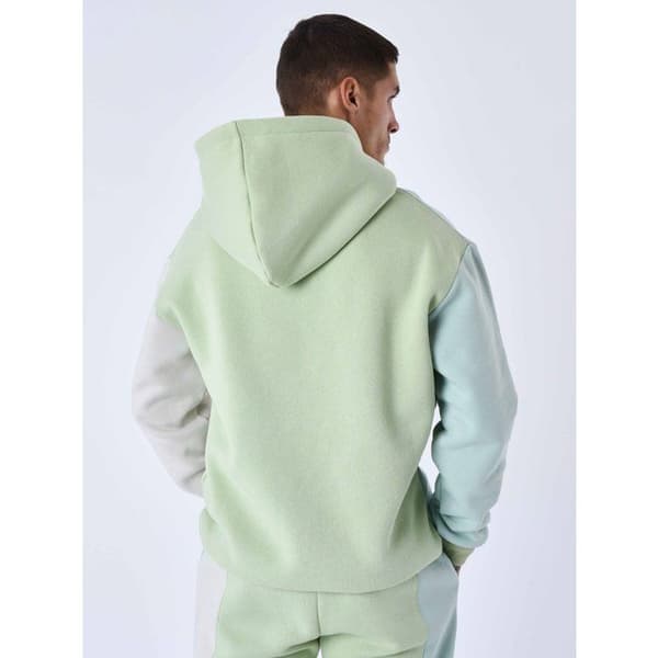 Trikolor Hoodie Grön S