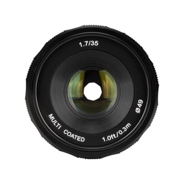 Mål - Meike - 35 mm f/1.7 - Sony E-fäste - Vidvinkel - Kvalitets-bokeh