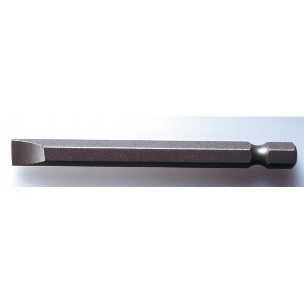 Skruvbit - KS TOOLS - FENTE 3 mm - Drivning 6.35 mm - Längd 75 mm - Stål