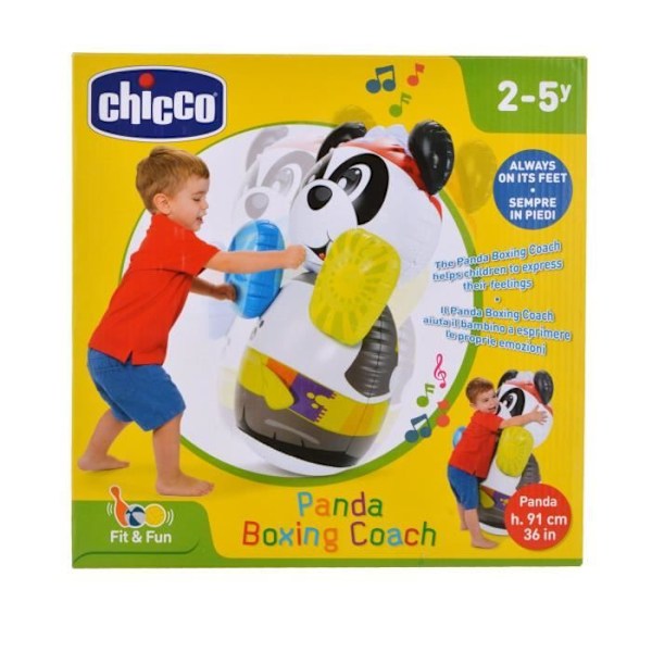 CHICCO - Min Panda-tränare Svartvitt