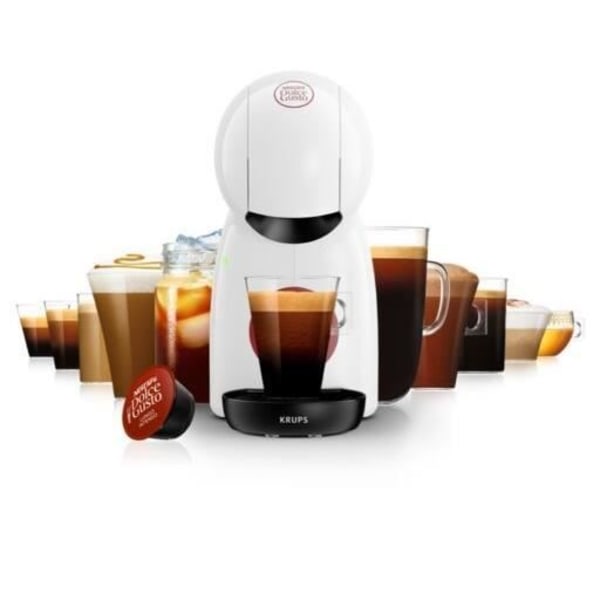 KRUPS Nescafé Dolce Gusto YY4204FD Piccolo XS pod kaffemaskin - Vit Vit