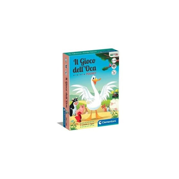 Sällskapsspel - CLEMENTONI - OCA-POCKET-BOUQUET - Utbildningsspel - Kooperativt - 2 spelare eller fler