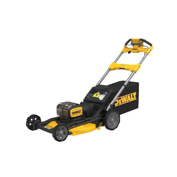 Batteridriven gräsklippare - DEWALT - DCMWSP156W2-QW - Självgående - 2 Batterier 8Ah - 53 cm
