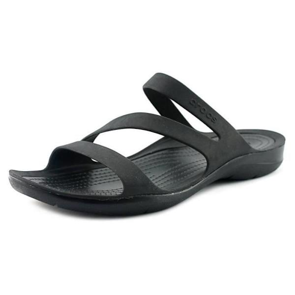Sandaler - Crocs - Swiftwater - Svart - Syntetisk - Halkfria Svart 42 1/2