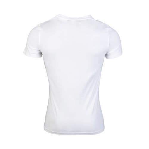Hom T-shirt - Vit - Rundad krage - Herr - Bomull (92%), elastan (8%) Vit M