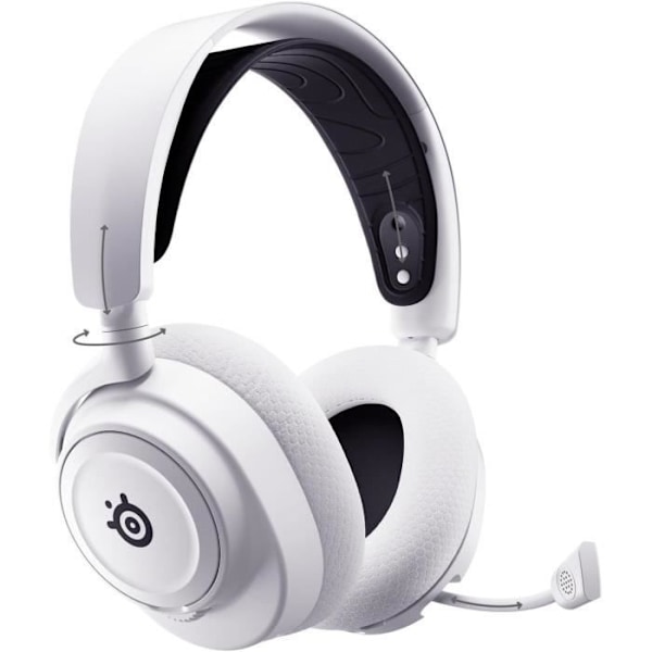 High-end trådlöst spelheadset med flera plattformar - STEELSERIES - ARCTIS NOVA 7X - Vit Vit