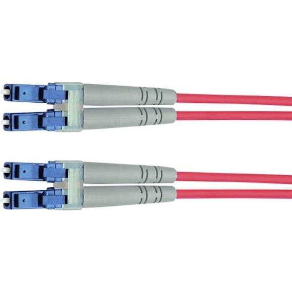 Telegärtner L00872A0003 fiberoptisk FO Patchkabel [1x LC hane - 1x LC hane] 50-125 µ Multimode OM3 3,00 m