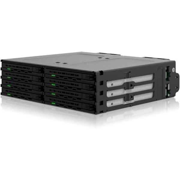 Hot Swap Rack - ICY DOCK - ExpressCage MB03 - 8 x HDD/SSD 2.5 - SATA/SAS - Svart
