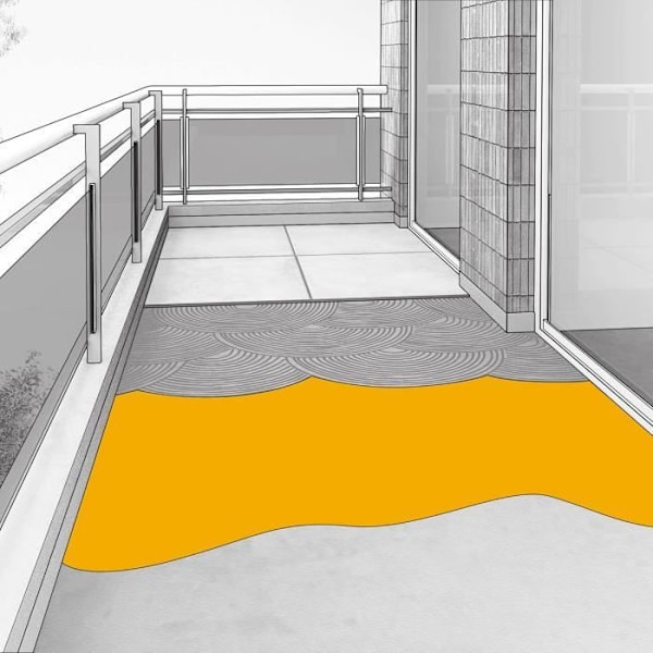 SIKA elastisk bitumenmembran svart 5 kg