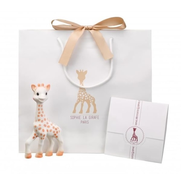 SOPHIE LA GIRAFE Original sofistikerad födelsedådsförpackning Original födelsepresentförpackning