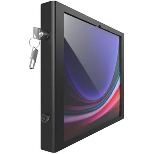 Säker väggmontering - COMPULOCKS - Galaxy Tab S9 Ultra - Elegant metall - Snabb åtkomst - Säker kabel