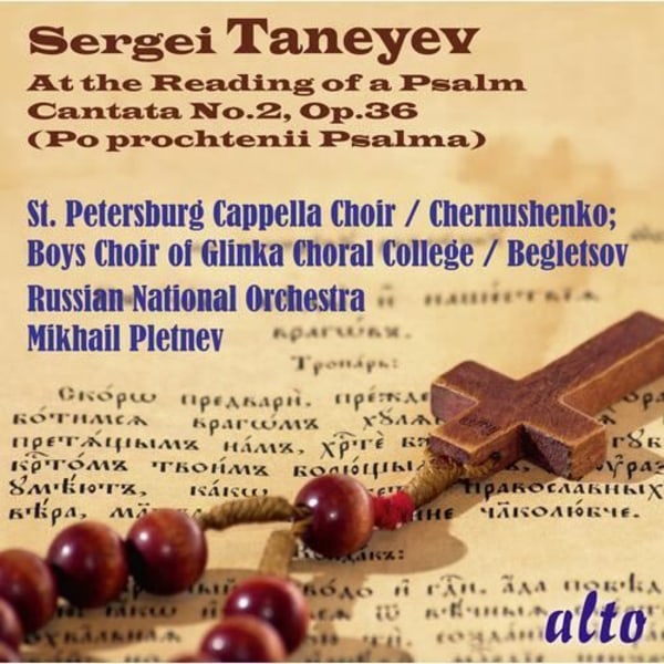 Taneyev: Vid läsning av en psalm (Kantat nr 2) [CD]