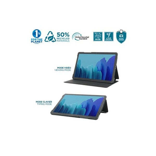 Eco-designad skal - MOBILIS - Galaxy Tab A9 8.7'' - Stöttålig - Återvunna material - Unisex Svart