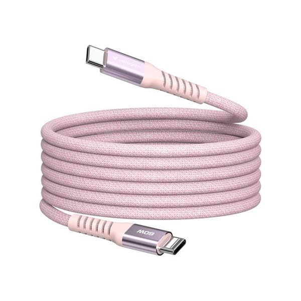 VERBATIM KABEL USB-C/ USB-C 60W ROSA