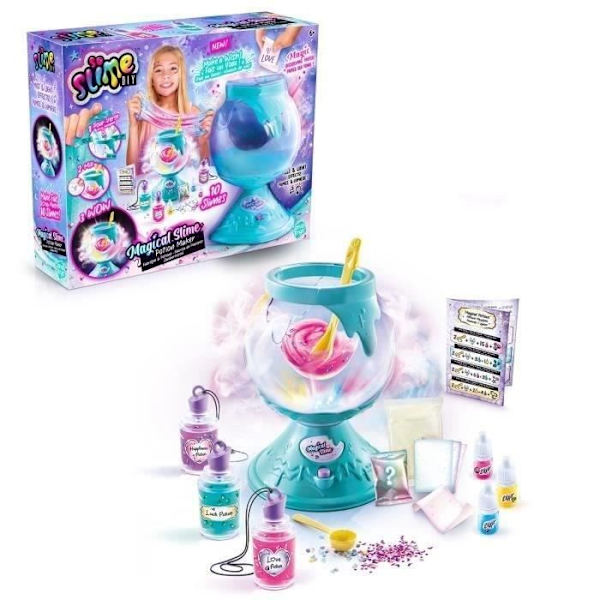 Trolldrycksfabrik - So Slime - Slime färgbyte - Med belysning och rök Flerfärgad