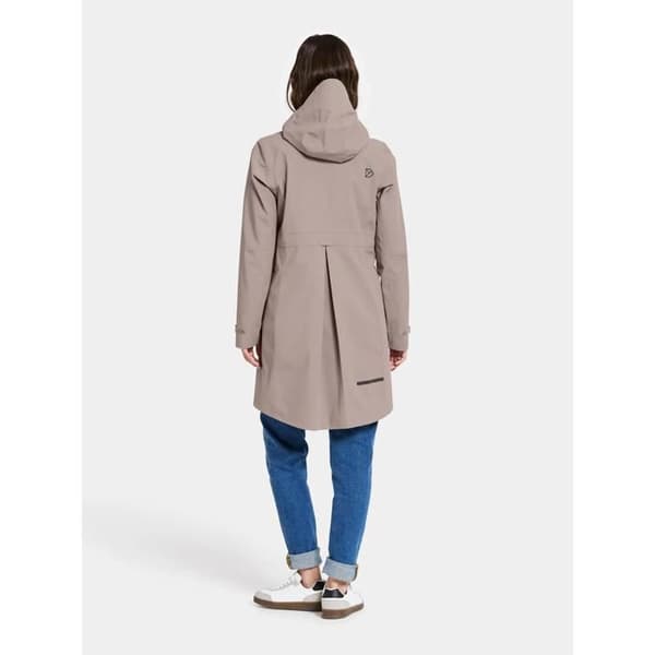 Didriksons Bea damregnjacka askbrun 42
