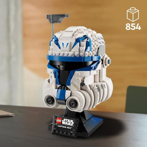LEGO® Star Wars 75349 Kapten Rex hjälm, byggbar modellsats för vuxna Flerfärgad