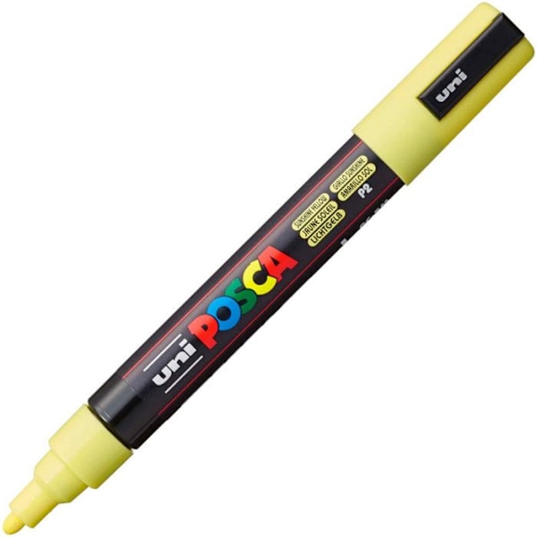 Posca markör medium konisk spets 2,5 mm - Solgul - Markör - Vattentålig Solgul