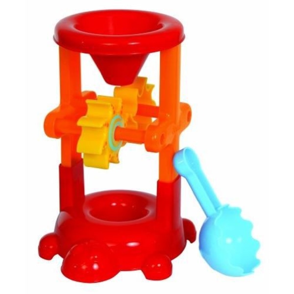 GOWI Turtle Mill Bath Toy - För spädbarn från 12 månader och uppåt Flerfärgad