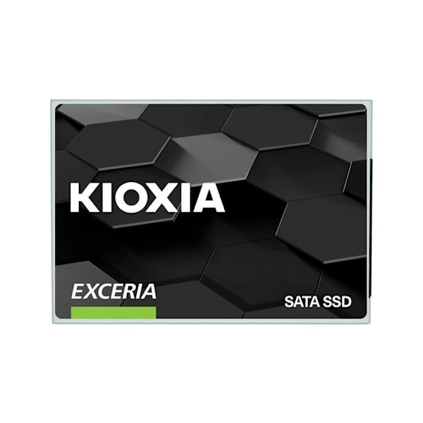 SSD - KIOXIA - EXCERIA - 960 GB, 2,5", 555 MB/s läsning, 540 MB/s skriv, 6 Gbit/s, för bärbar dator