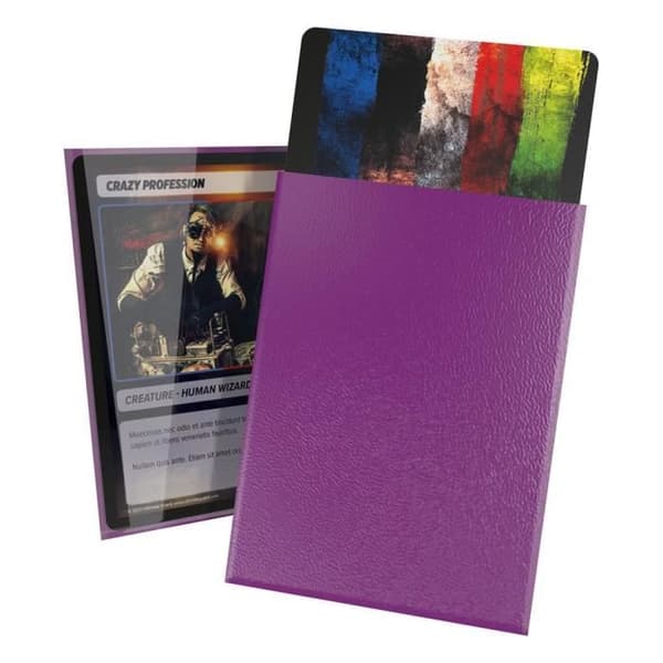 Spelaccessoar - ULTIMATE GUARD - CORTEX - 100 fickor - Lila - Hög klarhet Violett