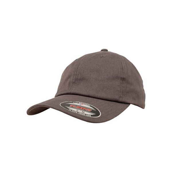 Casquette - Flexfit - Bomullstwill Pappa - Grå - Sportkläder - Optimal komfort Grå L/XL