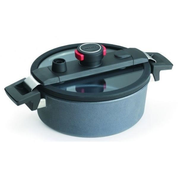 Sauter panna i aluminium - WOLL - Active Lite Induktion - 24 cm - Svart - Non-stick Svart