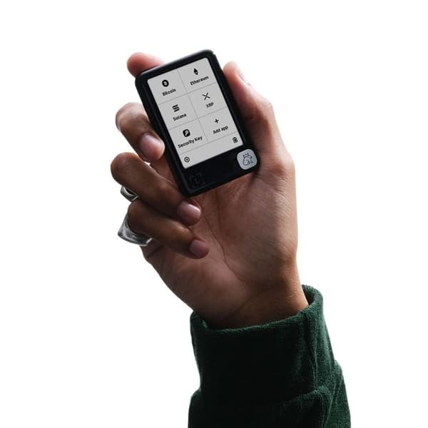 Kryptovaluta plånbok Ledger Nano Gen5 Svart Svart