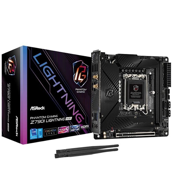 ASROCK Moderkort Z790I Phantom