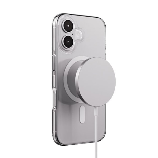 Coque iPhone 16 MagSafe (transparent) Crong Clear MAG Pro