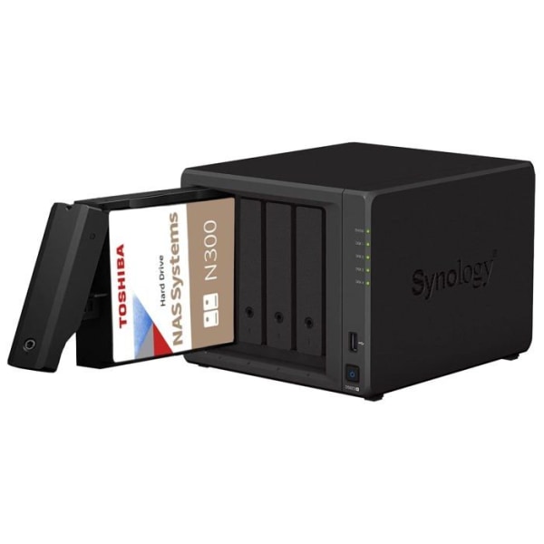 Lagringsserver - Synology nas - DS923+/4G/3Y/56T-TOSHIBAN300/ASSEMBLE
