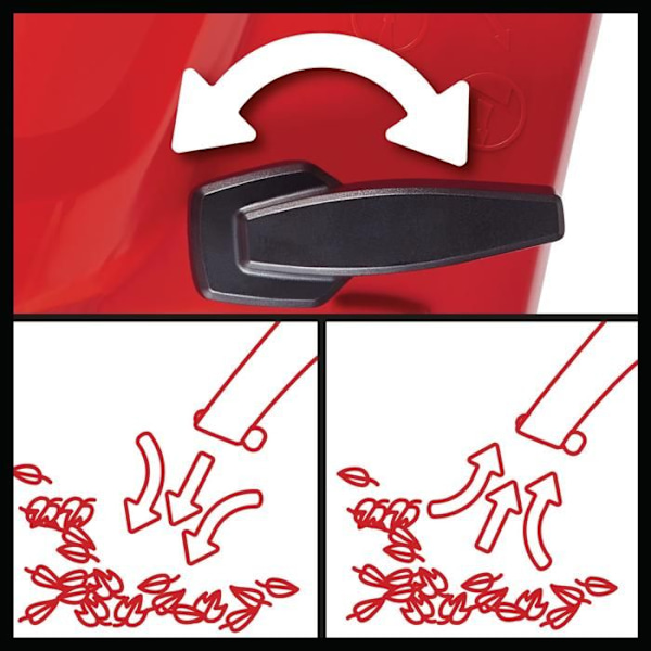 Einhell Lövblås- och dammsugare GC-EL 3024 E (rör 75 mm, sugkraft 650 m³/h, malfunktion)