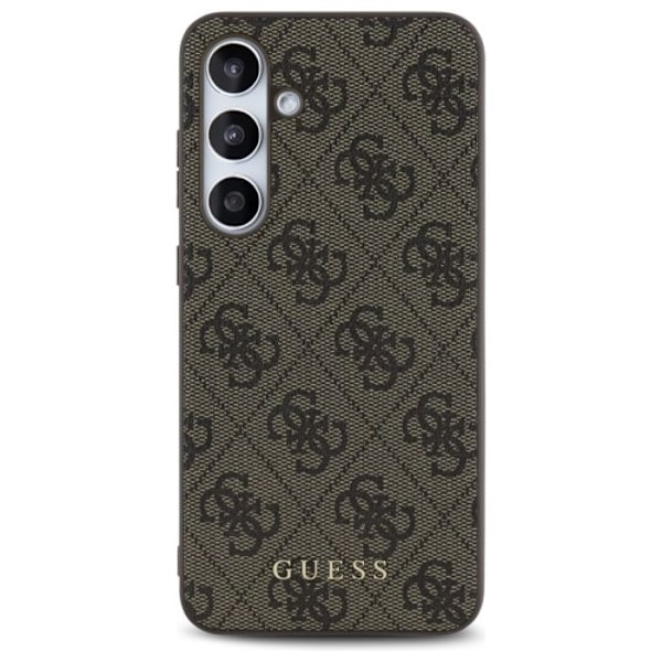 Coque för Samsung Galaxy S24 FE - Guess Hardcase 4G Classic (GUHCS24FEG4GFBR) - Brun