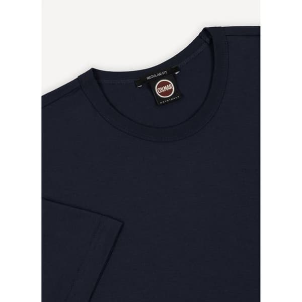 T-shirt i bomull Colmar - mörkblå navy mörkblå S