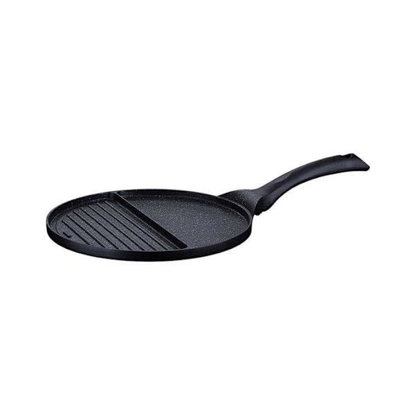 Stekpanna - KINGHOFF - KH-1364 - Granitbeläggning - Non-stick - Induktionskompatibel Svart