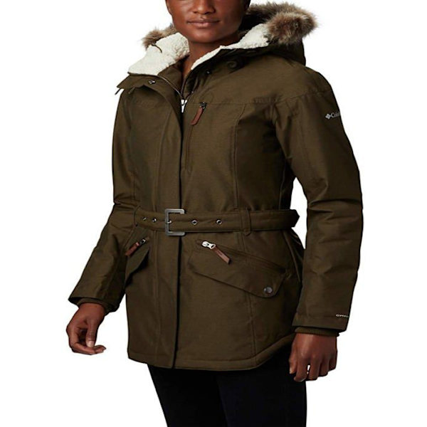 Columbia Ski Jacket - 1515501-319-Small - Vattentät vinterjacka dam, CARSON PASS II JACKA, Nylon/polyester, WL4117 Krita M