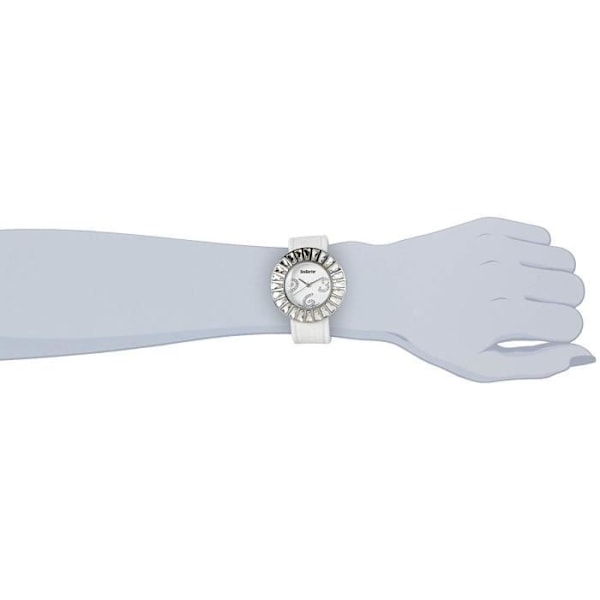 Sea Surfer - Kvinnotwatch - Kvarts Analog - Svart Rostfritt Stål Armband - 7781.4020