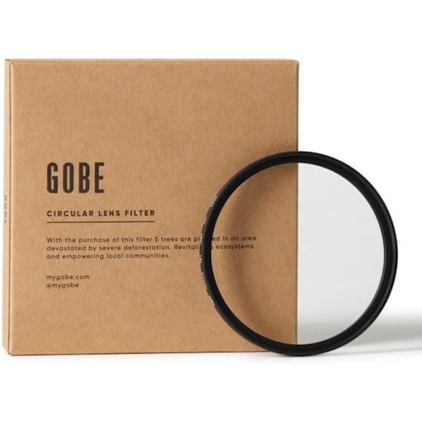 Gobe UV-filter för objektiv 67 mm 3Peak - Svart