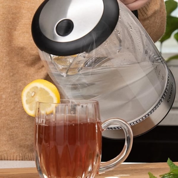 COSORI Elektrisk Kanna Kettle Chef Edition 1,7L - Glas Glas