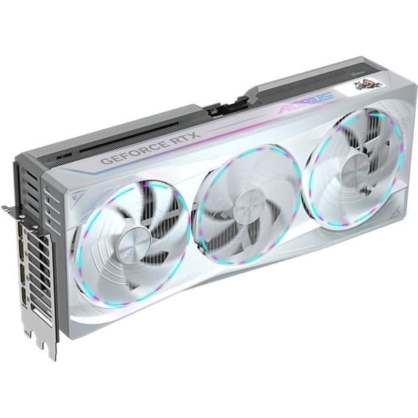 Grafikkort - GIGABYTE - AORUS GeForce RTX 5090 MASTER ICE - 32 GB GDDR7 - 512 bit - NVIDIA DLSS 4