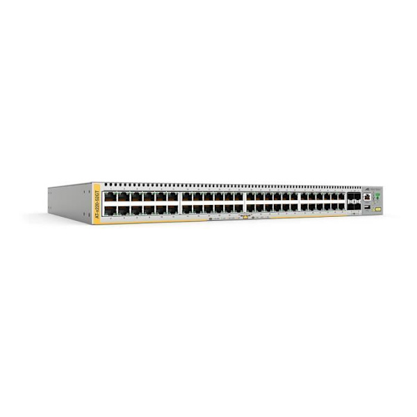Allied Telesis AT-x220-52GT-50 Managed Gigabit Ethernet L3 (10-100-1000) Grå 1U Grå