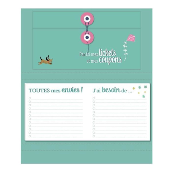 Draeger la carterie - PERSONAL SHOPPER Notebook - Flerfärgad Flerfärgad