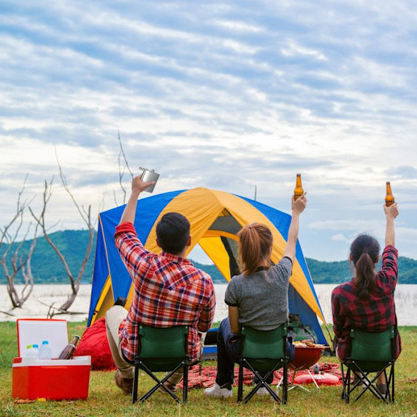 Relaxdays 7-delade kolvset i rostfritt stål med kolv 200 ml tratt och mätkopp Festival Camping, Silver silver, svart